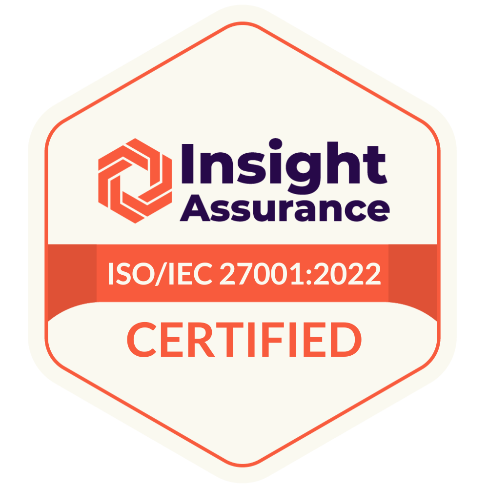 ISO 27001 Certified